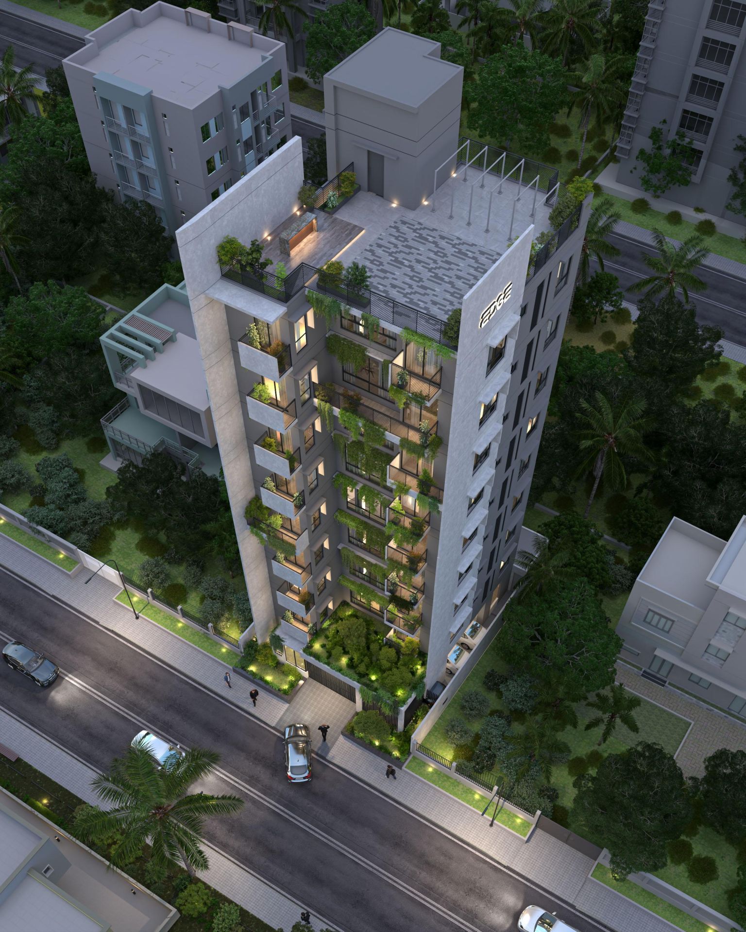Nilima Edge, Bashundhora M Block, Dhaka — view 4 of 7